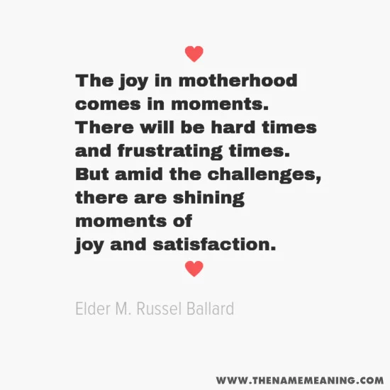 The Joy In Motherhood Comes In Moments. There Will Be Hard Times And Frustrating Times. But Amid The Challenges, There Are Shining Moments Of Joy And Satisfaction.