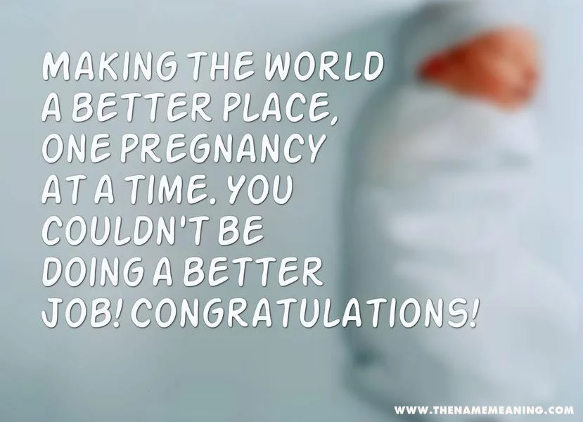 Congratulations Pregnancy Wish