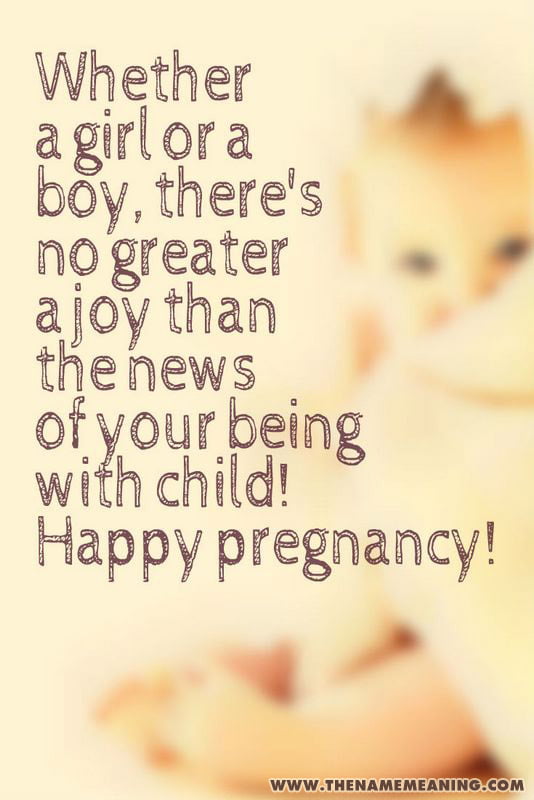 Happy Pregnancy Wish